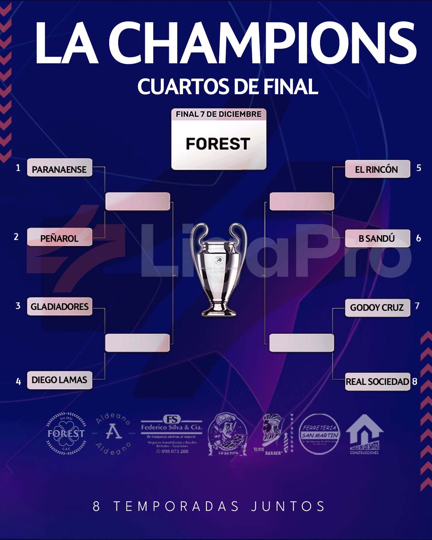 4TOS DE FINAL PLATA