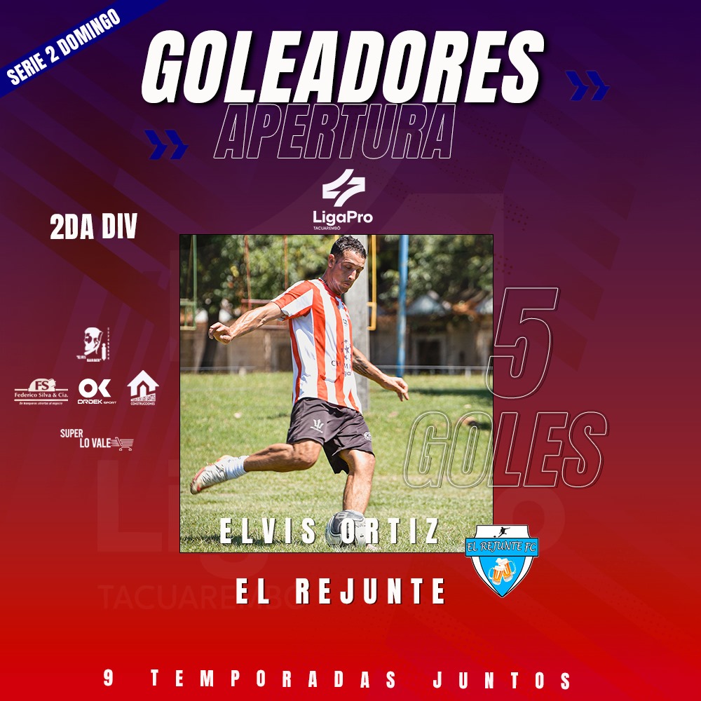 GOLEADOR 2DA DIV