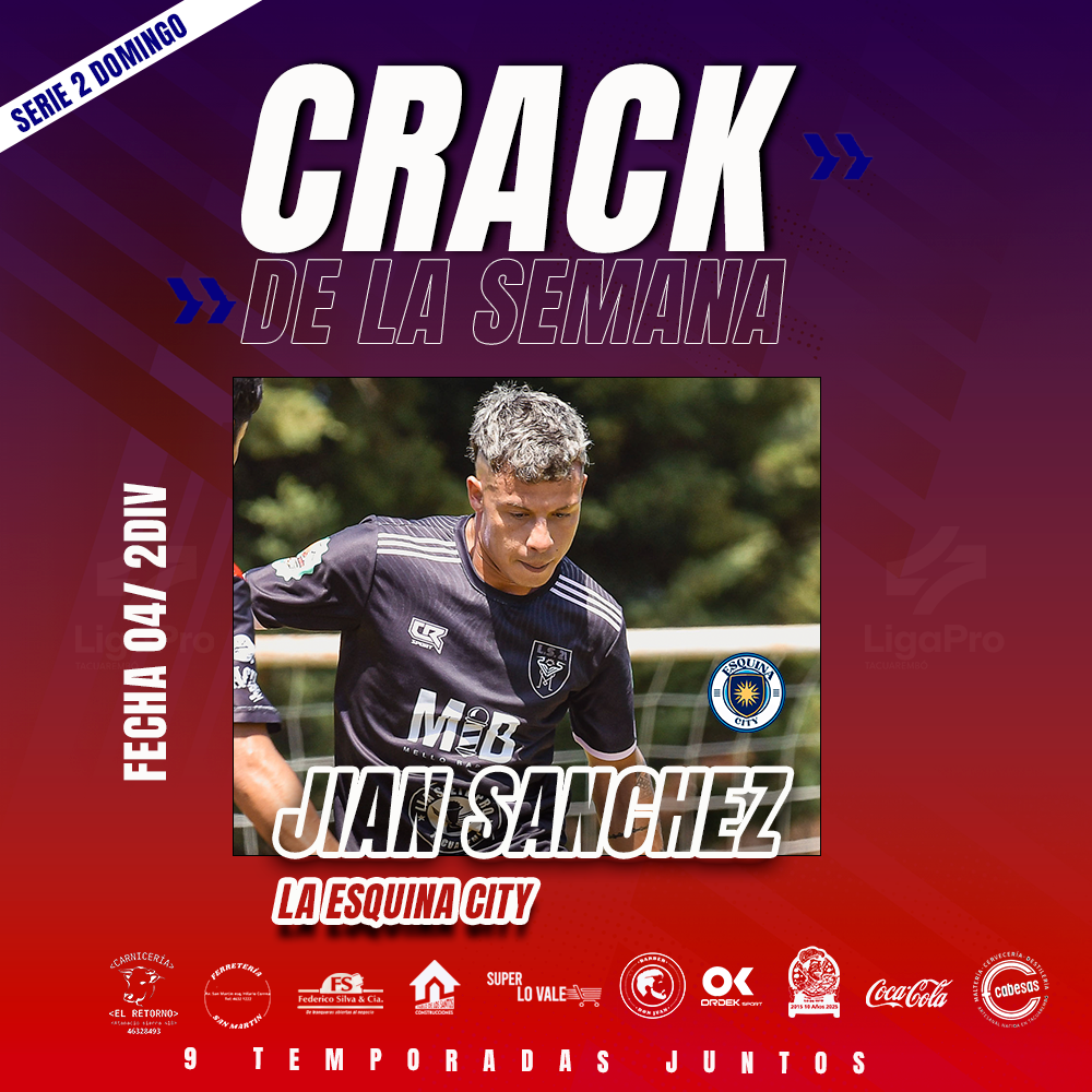 CRACK FECHA 04 2DA DIV SERIE 2